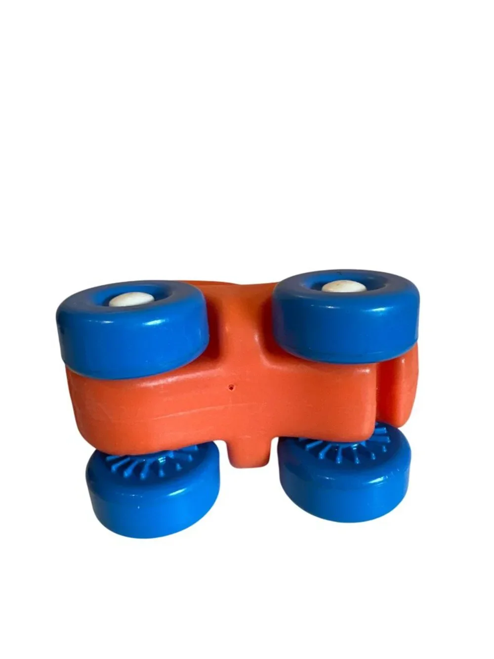 Little Tikes My First Wheels Orange Car Smiley Face Replacement Toy Vintage